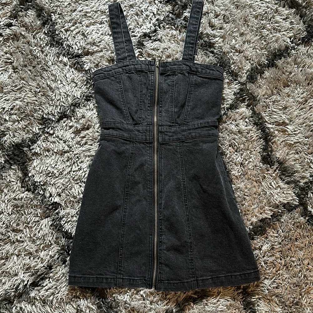 Wild fable black denim dress size Xsmall